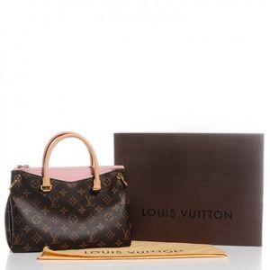 Louis Vuitton Large Monogram Pallas BB Rose Ballerine